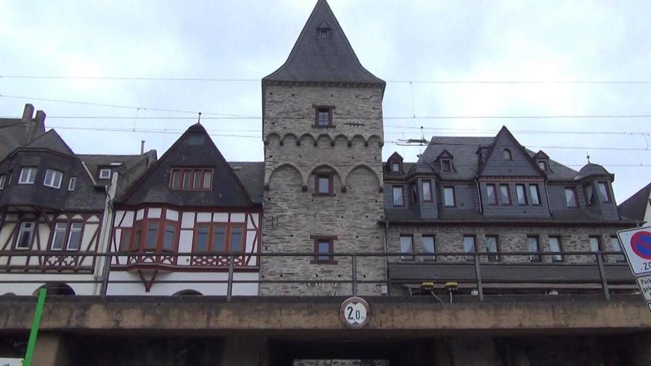 Kranenturm hotel Bacharach Exterior foto